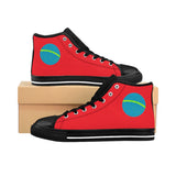 RED Baile de Tokyo Men's High-top Sneakers 男の六本木 紅スニーカー