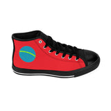 RED Baile de Tokyo Men's High-top Sneakers 男の六本木 紅スニーカー