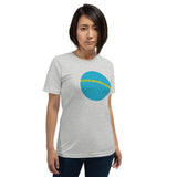 "EARTH Blue" Short-Sleeve Unisex T-Shirt 青い地球 半袖Tシャツ