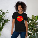 "Retro Red" Short-Sleeve Unisex T-Shirt レトロレッド半袖Tシャツ