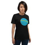 "EARTH Blue" Short-Sleeve Unisex T-Shirt 青い地球 半袖Tシャツ