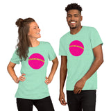 "Crazy Pink with Colors" UNISEX T-SHIRTバイレ・ジ・東京 半袖Tシャツ