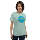 "EARTH Blue" Short-Sleeve Unisex T-Shirt 青い地球 半袖Tシャツ