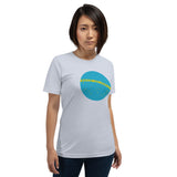 "EARTH Blue" Short-Sleeve Unisex T-Shirt 青い地球 半袖Tシャツ