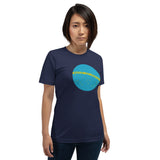 "EARTH Blue" Short-Sleeve Unisex T-Shirt 青い地球 半袖Tシャツ