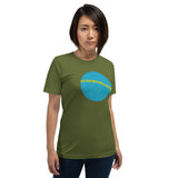 "EARTH Blue" Short-Sleeve Unisex T-Shirt 青い地球 半袖Tシャツ